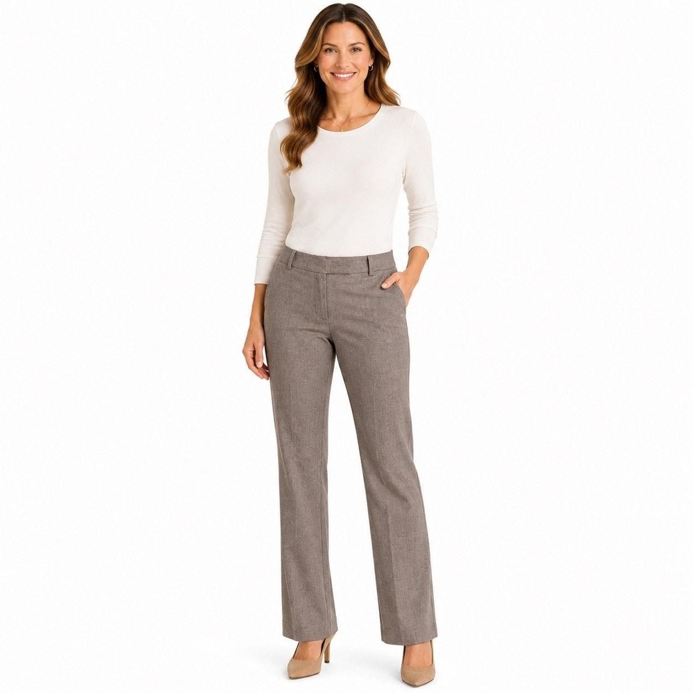 KUT from the Kloth Women's Size 12 Khaki Straight Leg Pants